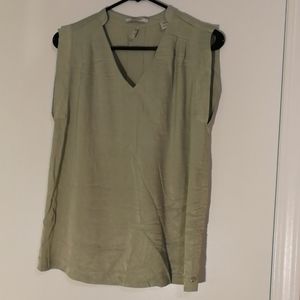 Scotch & Soda Collared Sleeveless Blouse